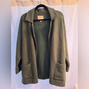Thread & Supply cardigan blazer, size XL.